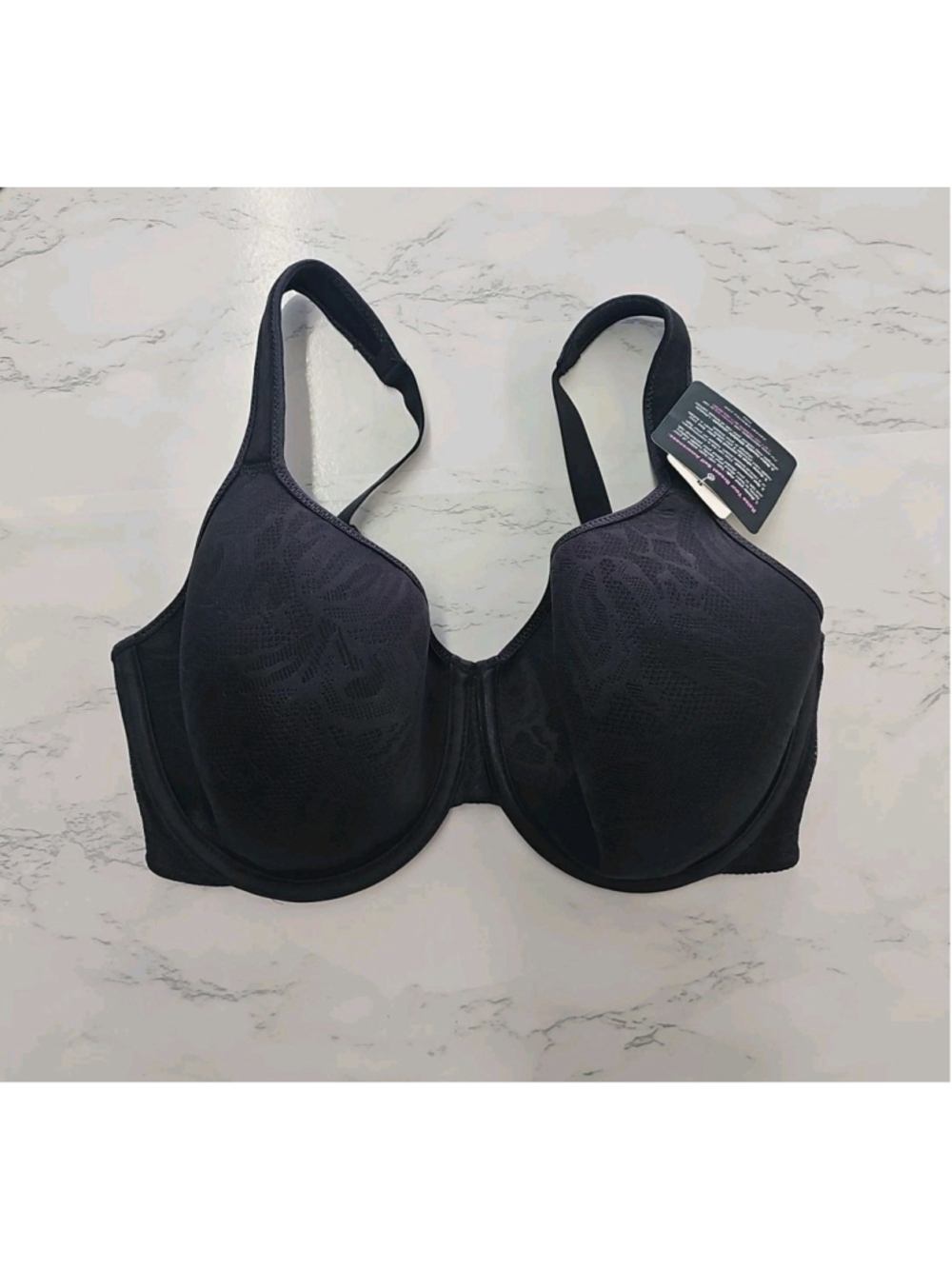 Wacoal Black Awareness Contour Underwire Bra 34DDD
